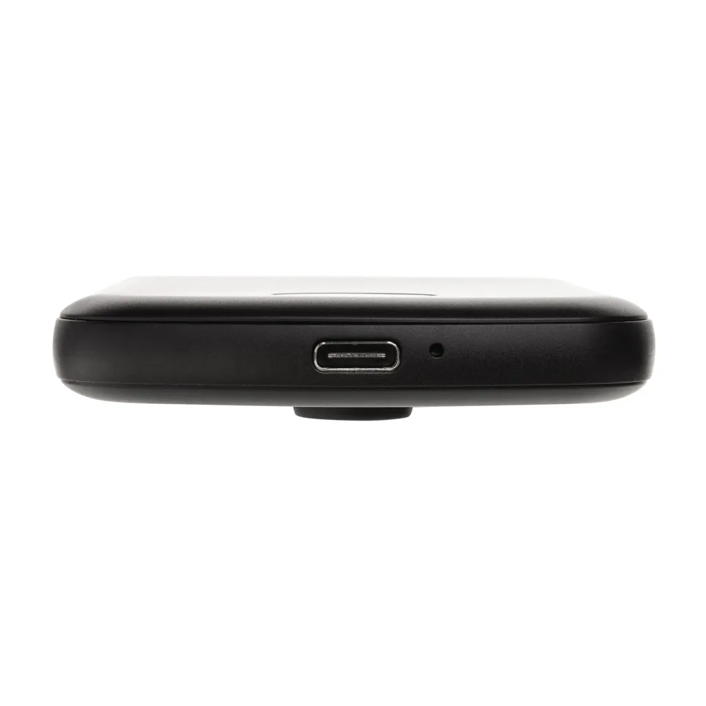 MagBoost 5.000mAh magnetische Powerbank aus RCS rec. Plastik, schwarz – Bild 4