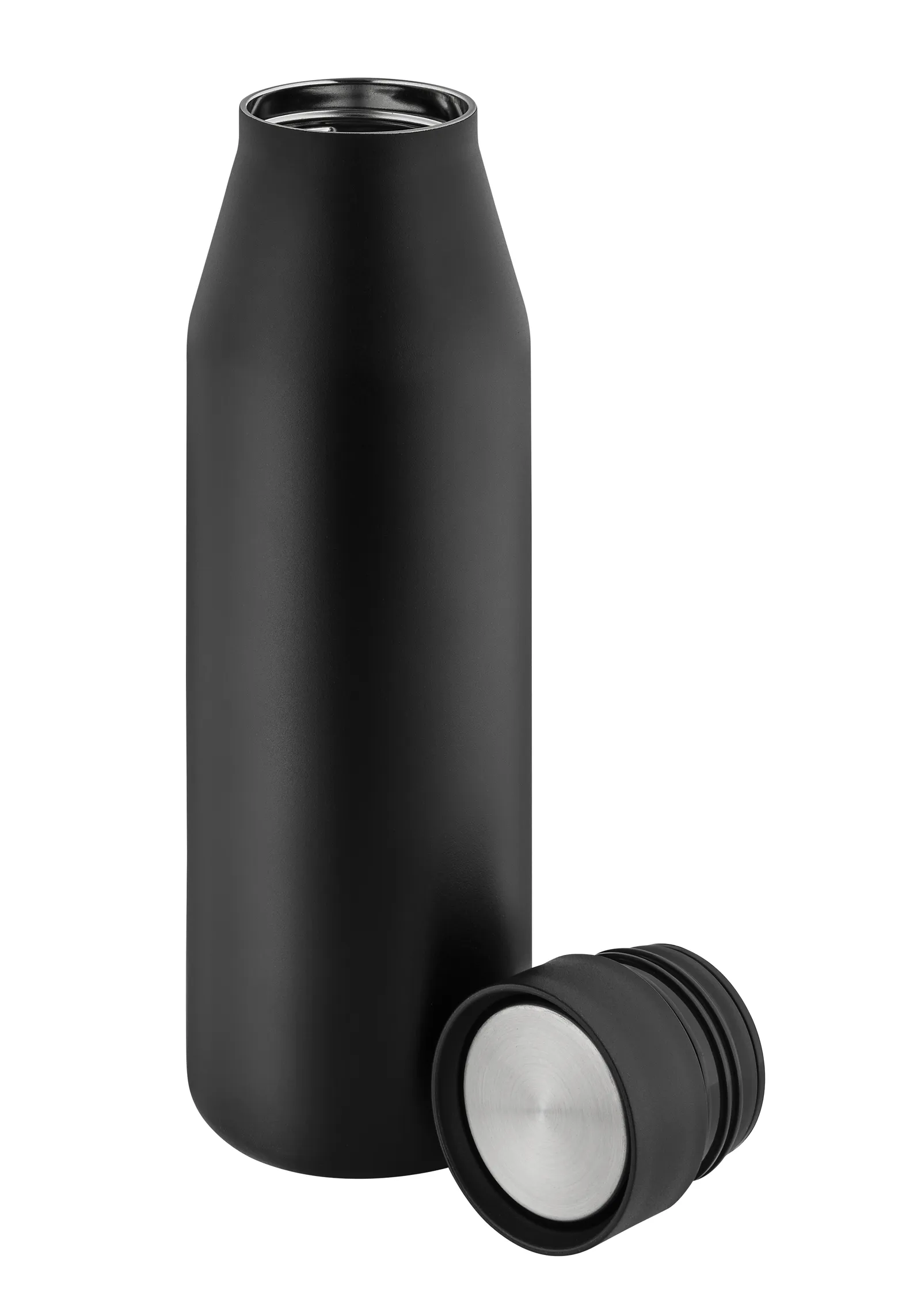Thermoflasche "Click'n Go", schwarz – Bild 2