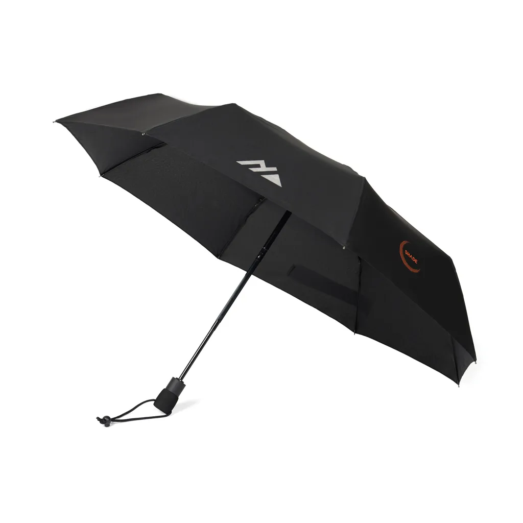 Nordic Drift Trail 23" AWARE™ RPET Automatik-Schirm UPF 50+, schwarz – Bild 6