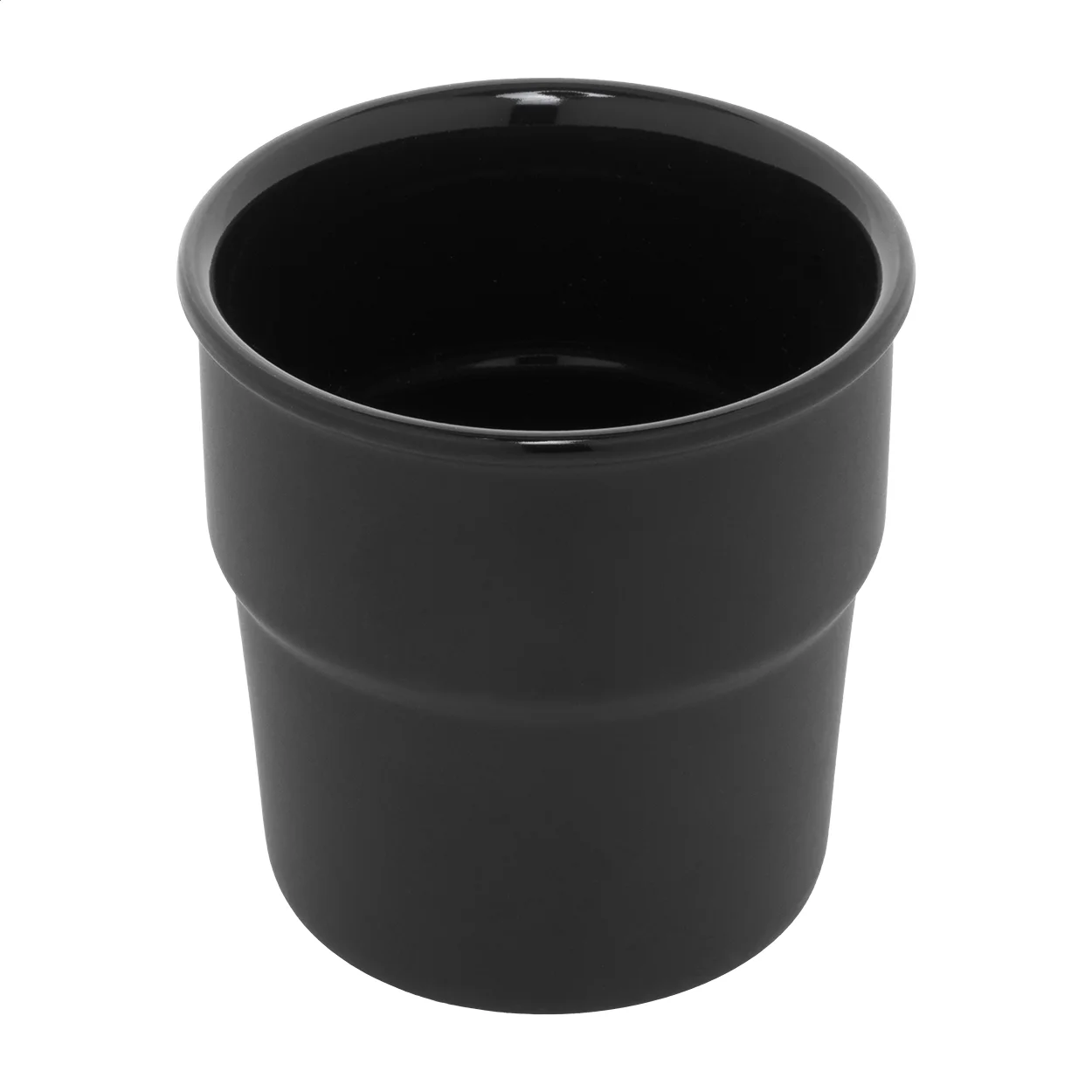 Keramikbecher Calliope, schwarz – Bild 3