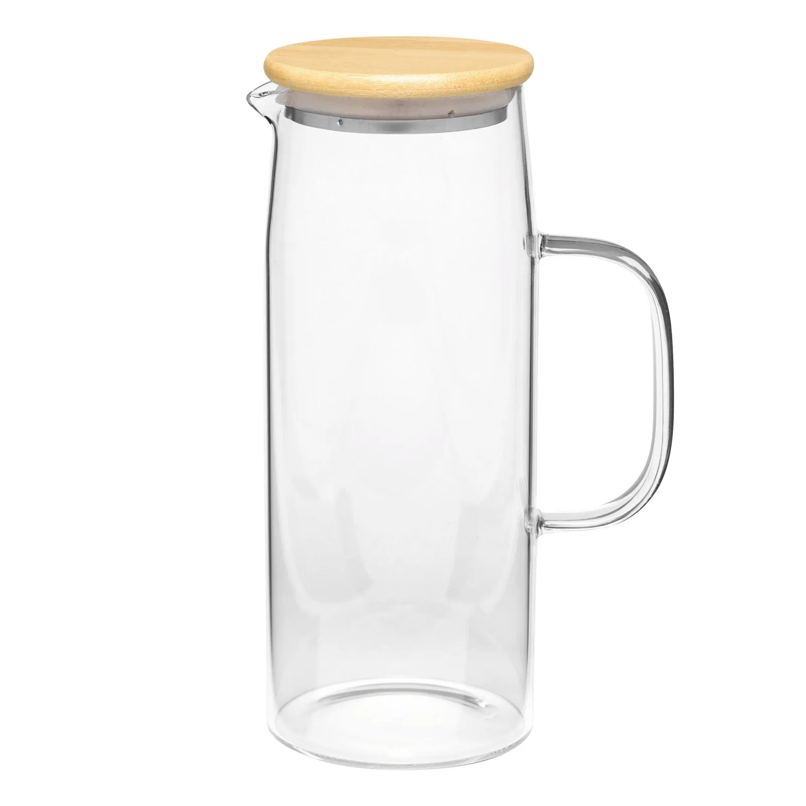 BAMBOO PITCHER - Glas-Karaffe braun