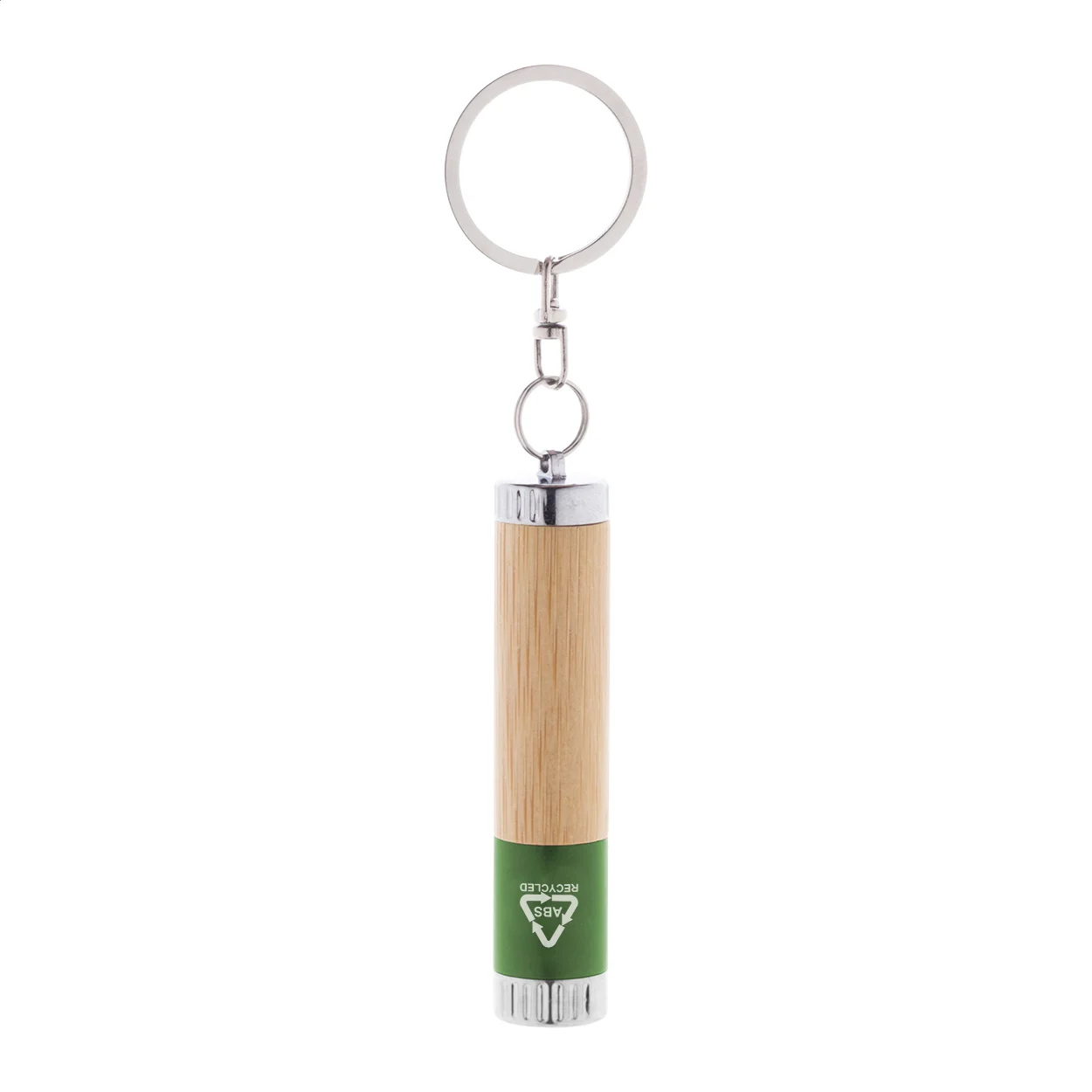Mini-Taschenlampe Raboo, grün, natur – Bild 3