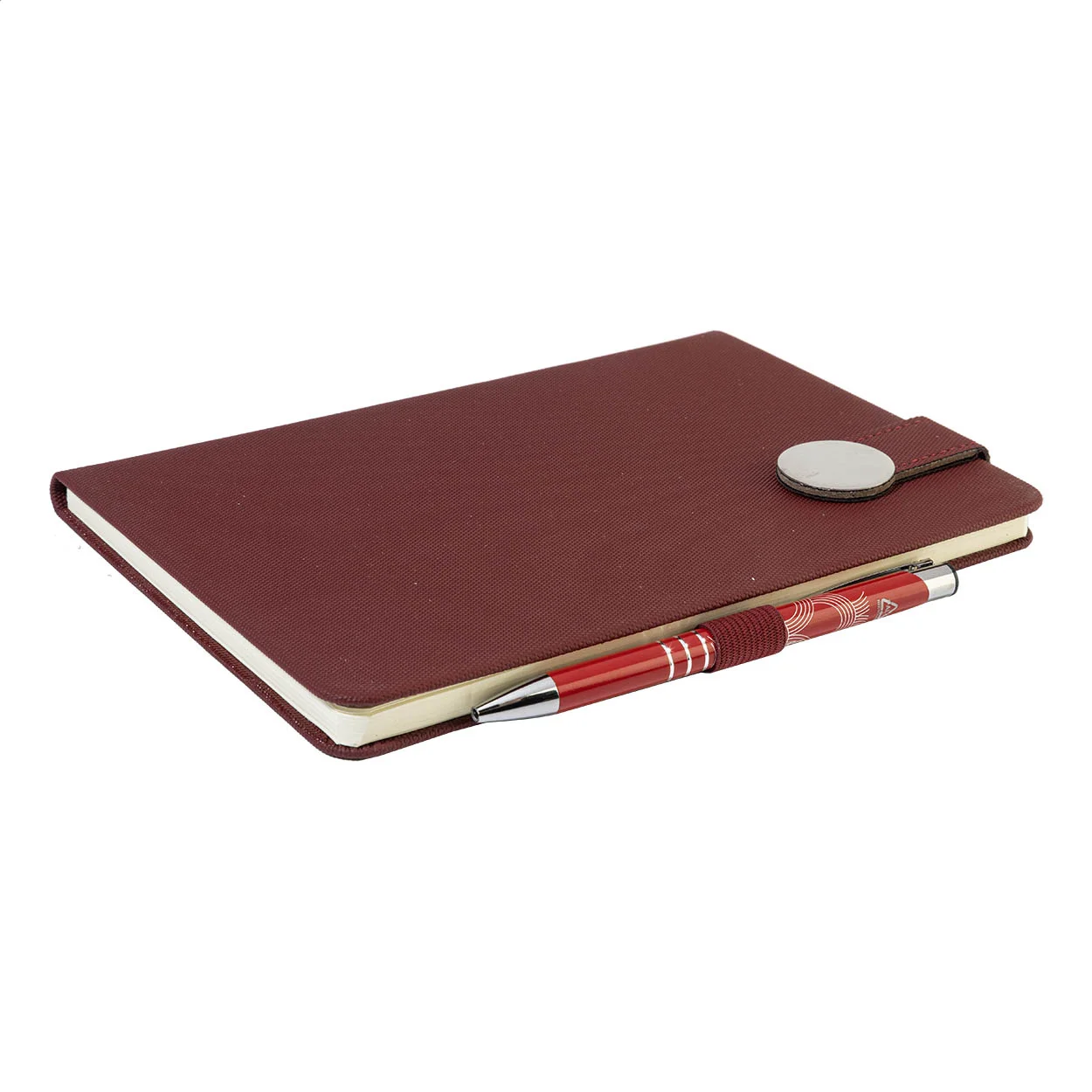 Notizbuch Clappuk aus RPU, burgund – Bild 7