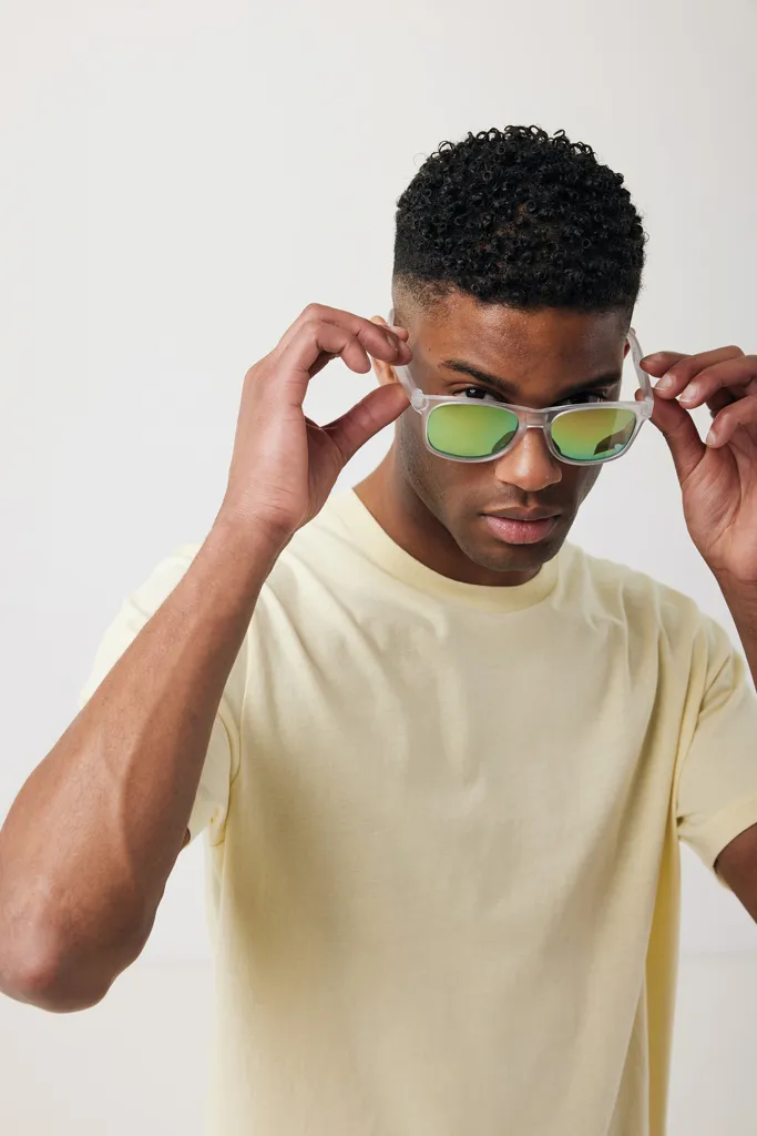 Gleam Sonnenbrille aus RCS rec. PC mit verspiegelten Gläsern, weiß – Bild 4