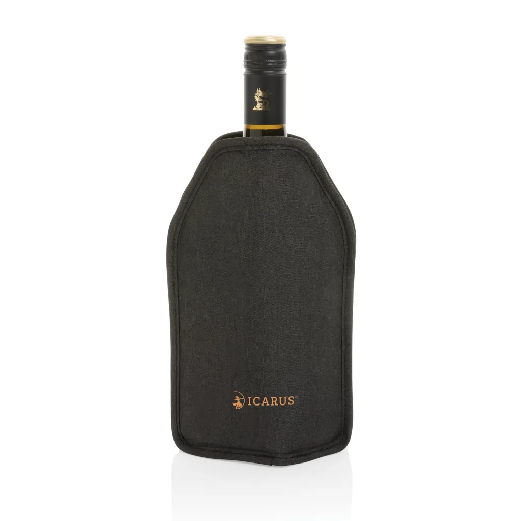 Vino AWARE™ rPET Weinkühler-Sleeve, schwarz – Bild 5