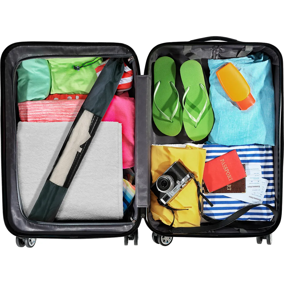 Strand-Sonnenschirm Travelmate Camper, creme – Bild 6