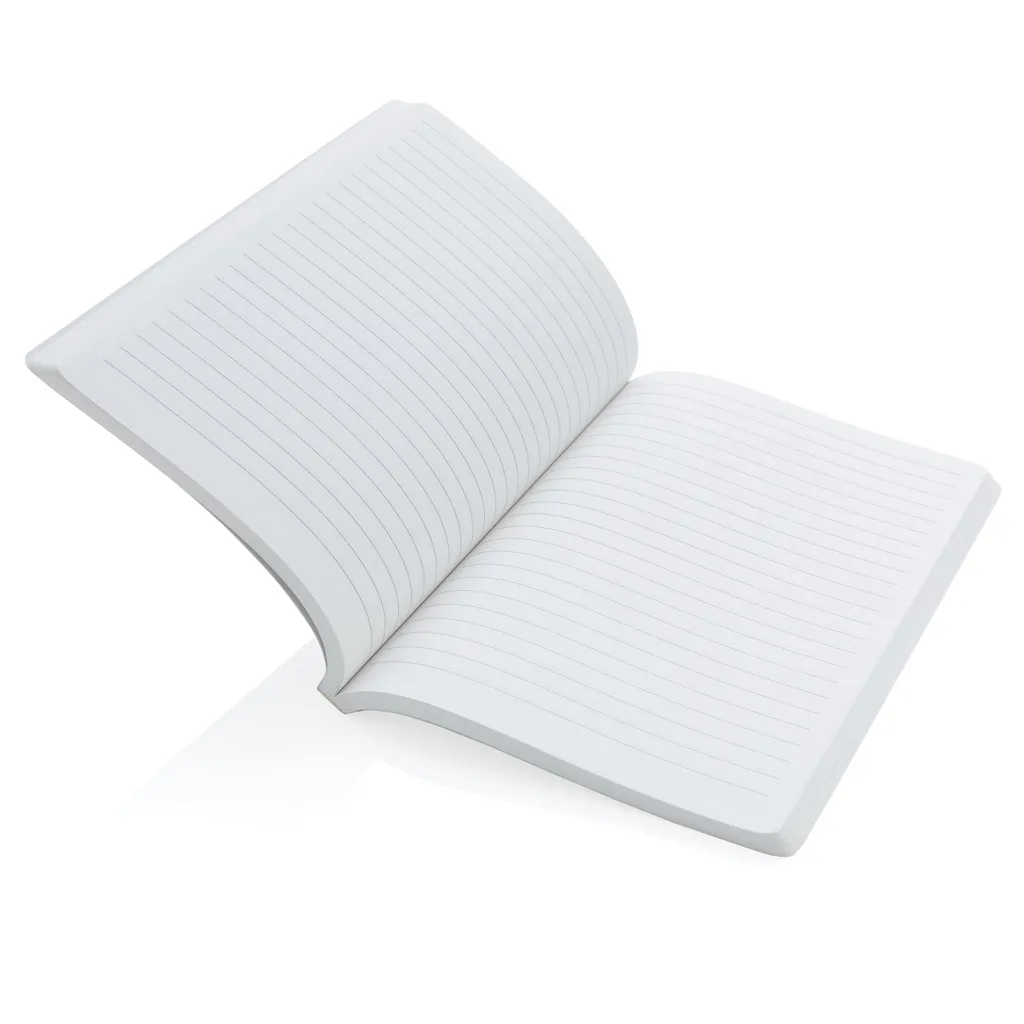 Impact Softcover A5 Notizbuch mit Steinpapier, navy blau – Bild 4