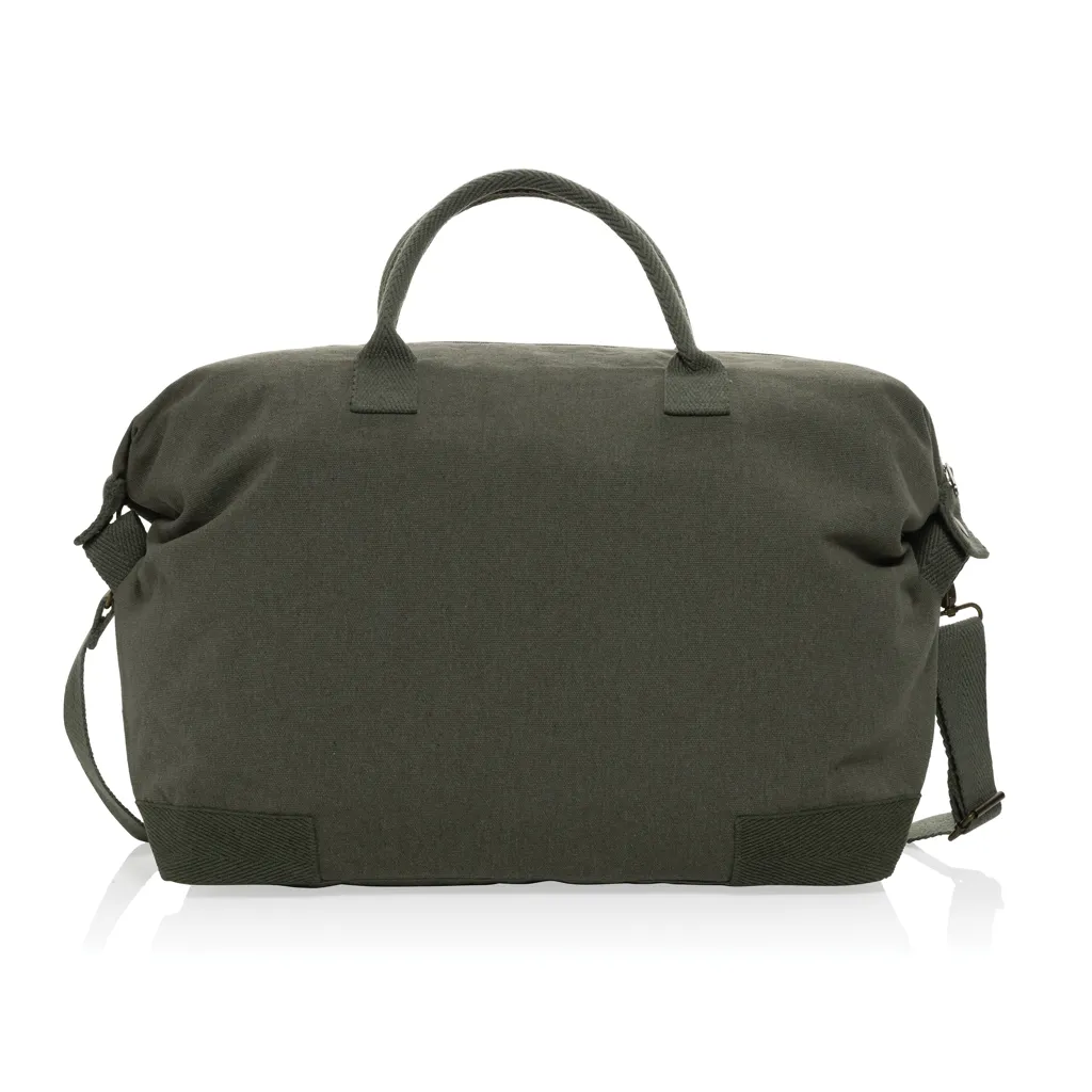 Kezar AWARE™ 500g/m² Wochenendtasche aus recyceltem Canvas, grün – Bild 3