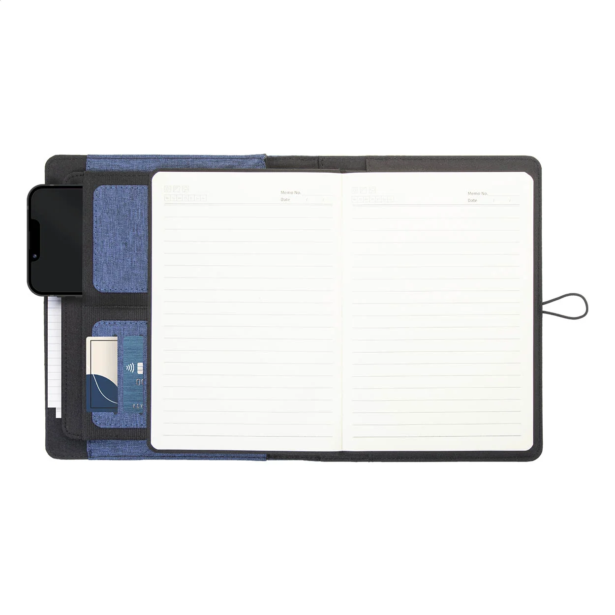 RPET-Dokumentenmappe Shepherd A5, blau – Bild 6