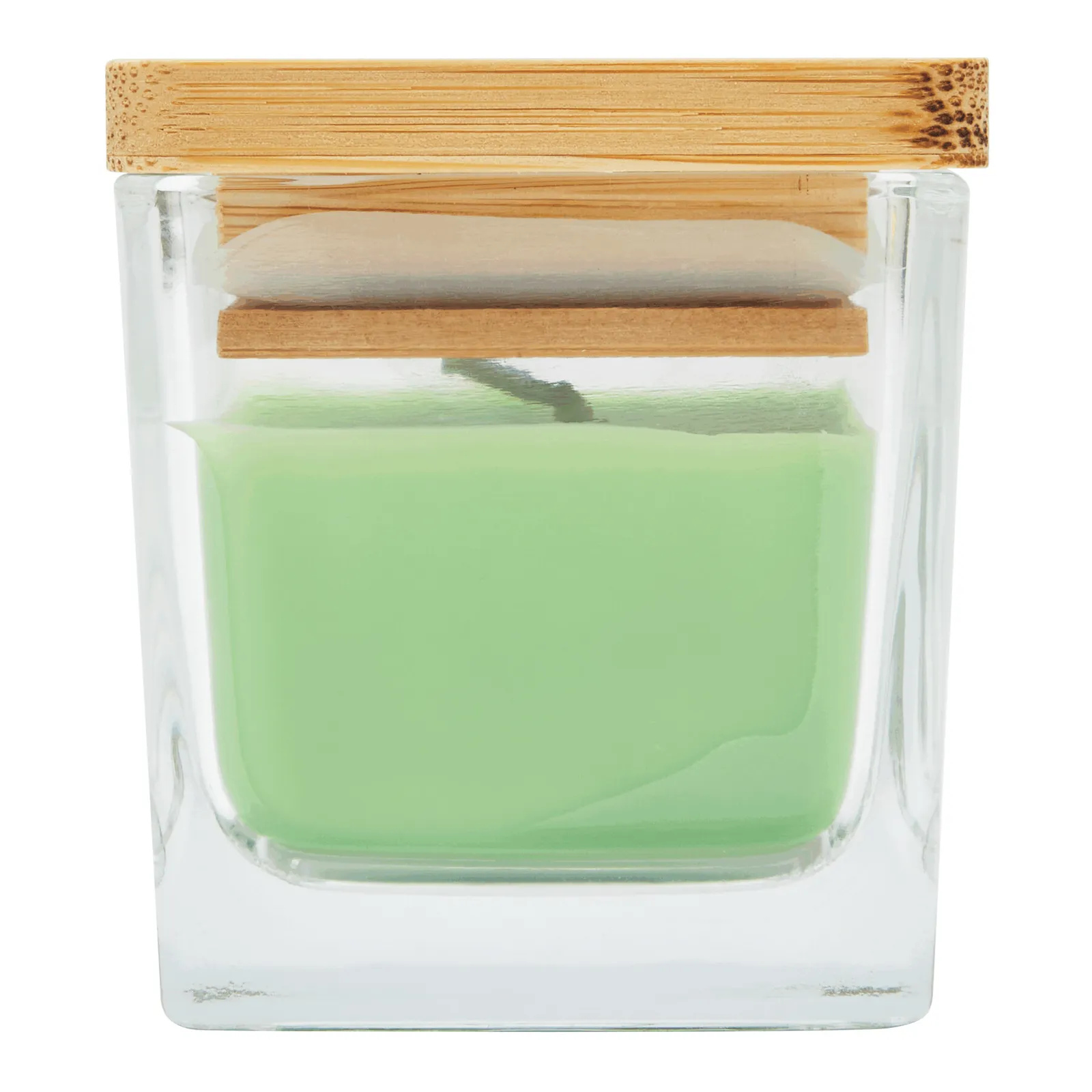 VANILLA GLOW - Duftkerze GLOW, grün, Apfel – Bild 3