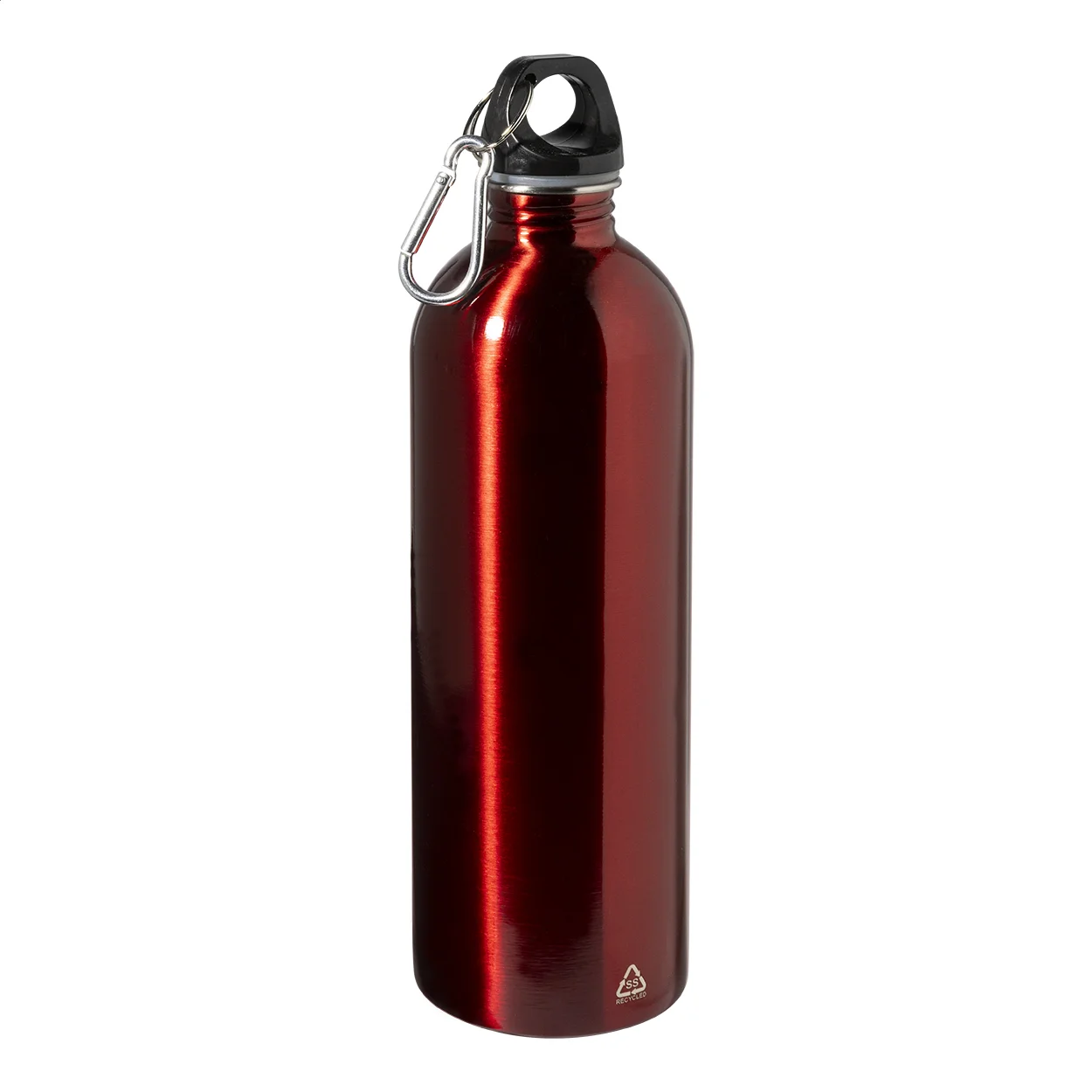 Flasche Ressuto XL aus recyceltem Edelstahl, rot – Bild 6