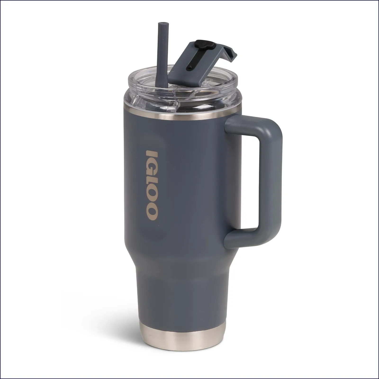 Igloo Flip n Sip Reisebecher, Carbonite – Bild 14