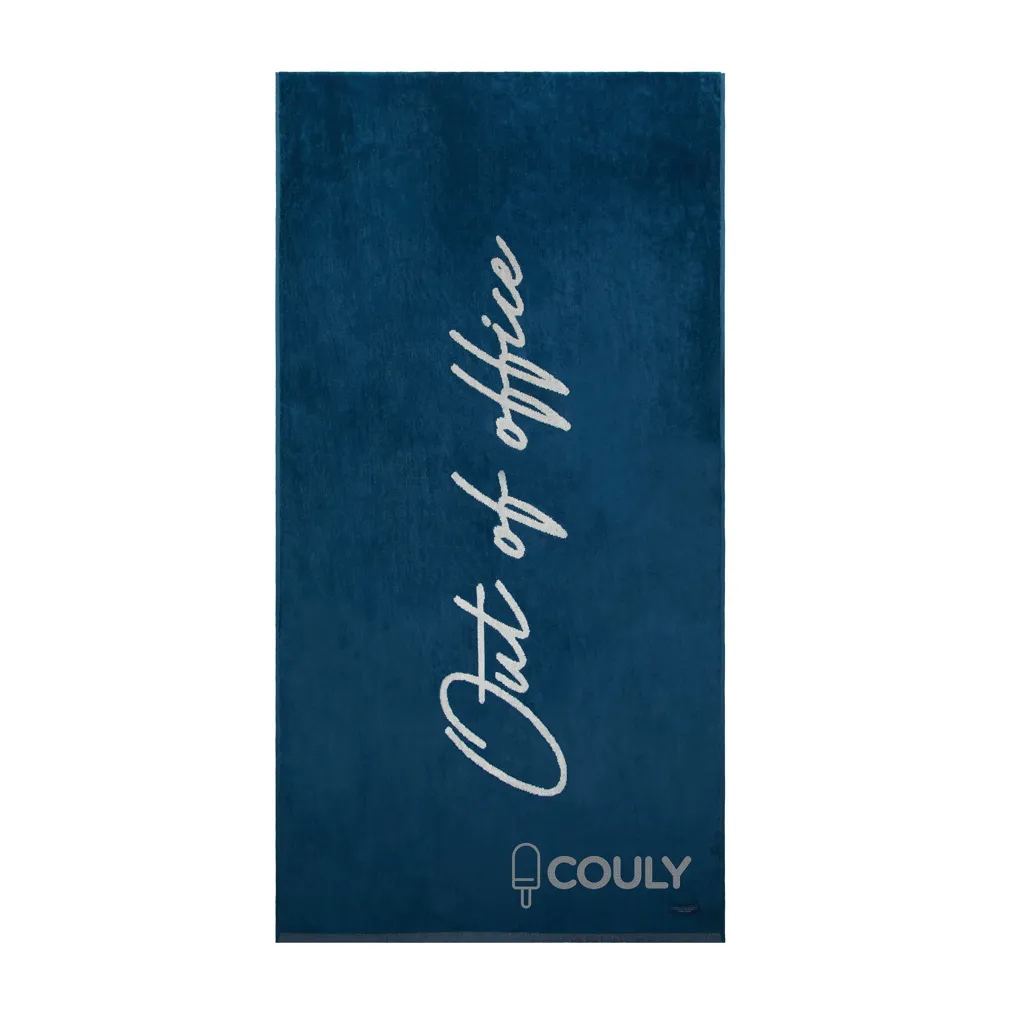 VINGA Liegestuhl-Tuch 450gr/m², navy blau – Bild 3
