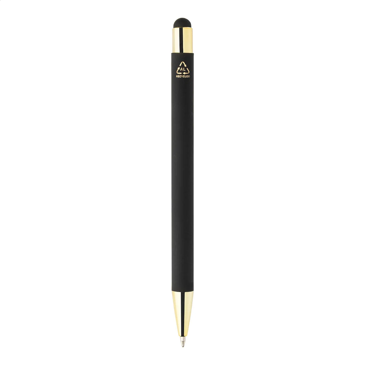 Touch-Kugelschreiber Darkly Tap, gold – Bild 5