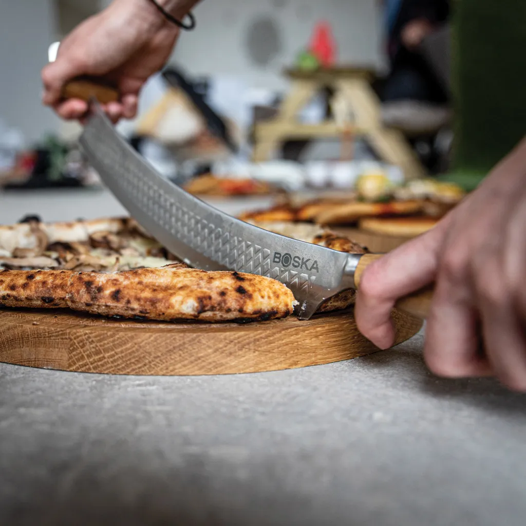 BOSKA Pizza- und Käsemesser Oslo+Nr. 4, Stahl – Bild 5
