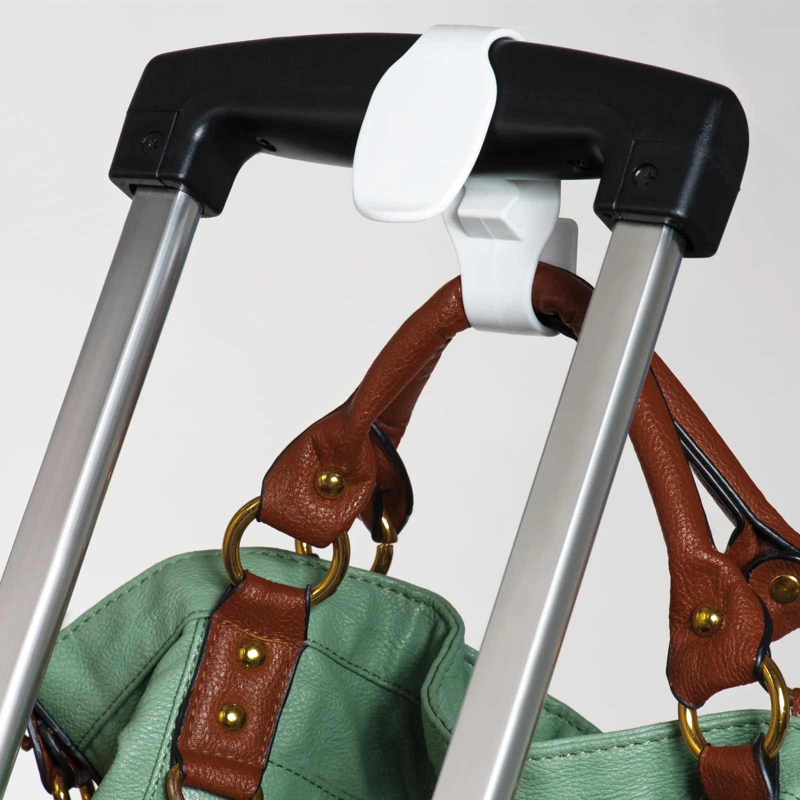 Taschenhalter für Trolleys Armant, weiß – Bild 2