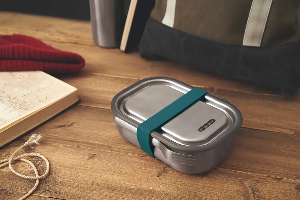 Black+Blum Stainless Steel Lunch Box groß, turkis – Bild 7