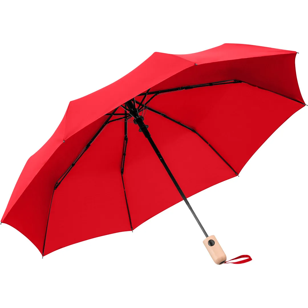 AC-Taschenschirm ÖkoBrella, rot wS – Bild 2