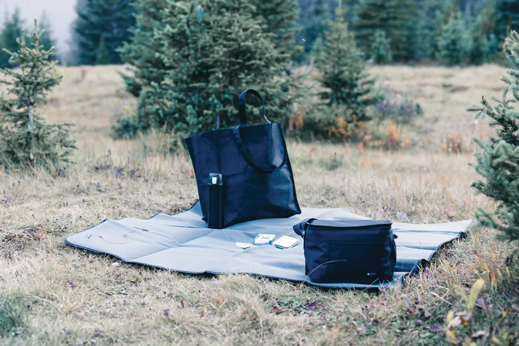 Impact AWARE™ RPET Picknickdecke, anthrazit – Bild 3