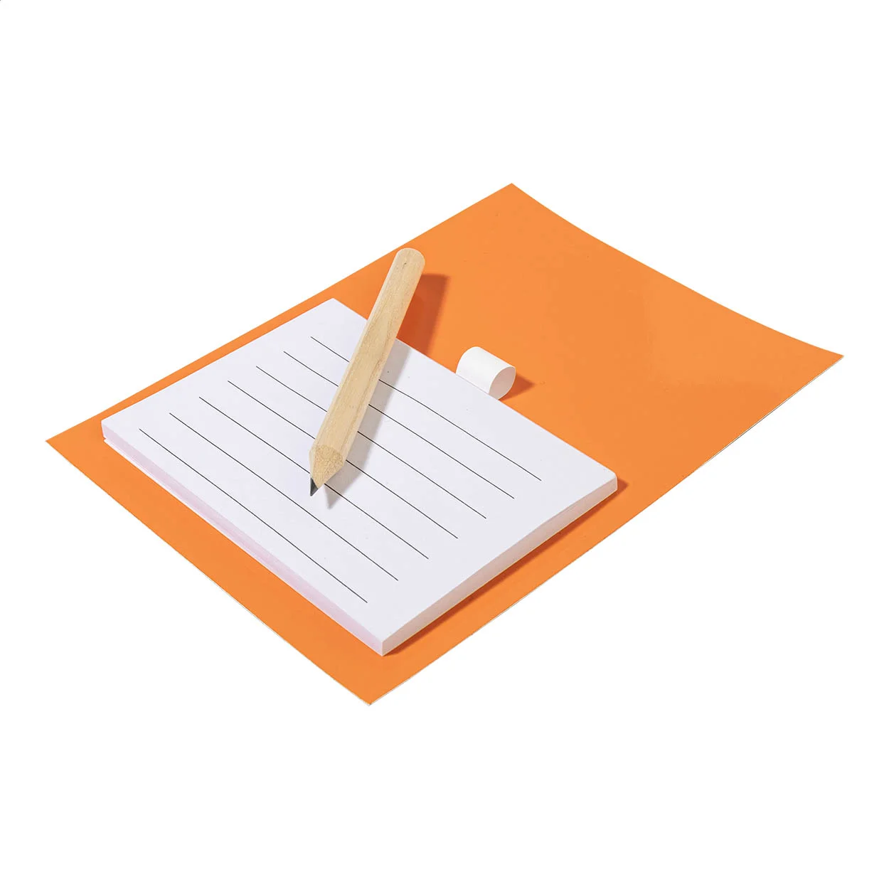 Magnetischer Notizblock Pecfri, orange – Bild 3