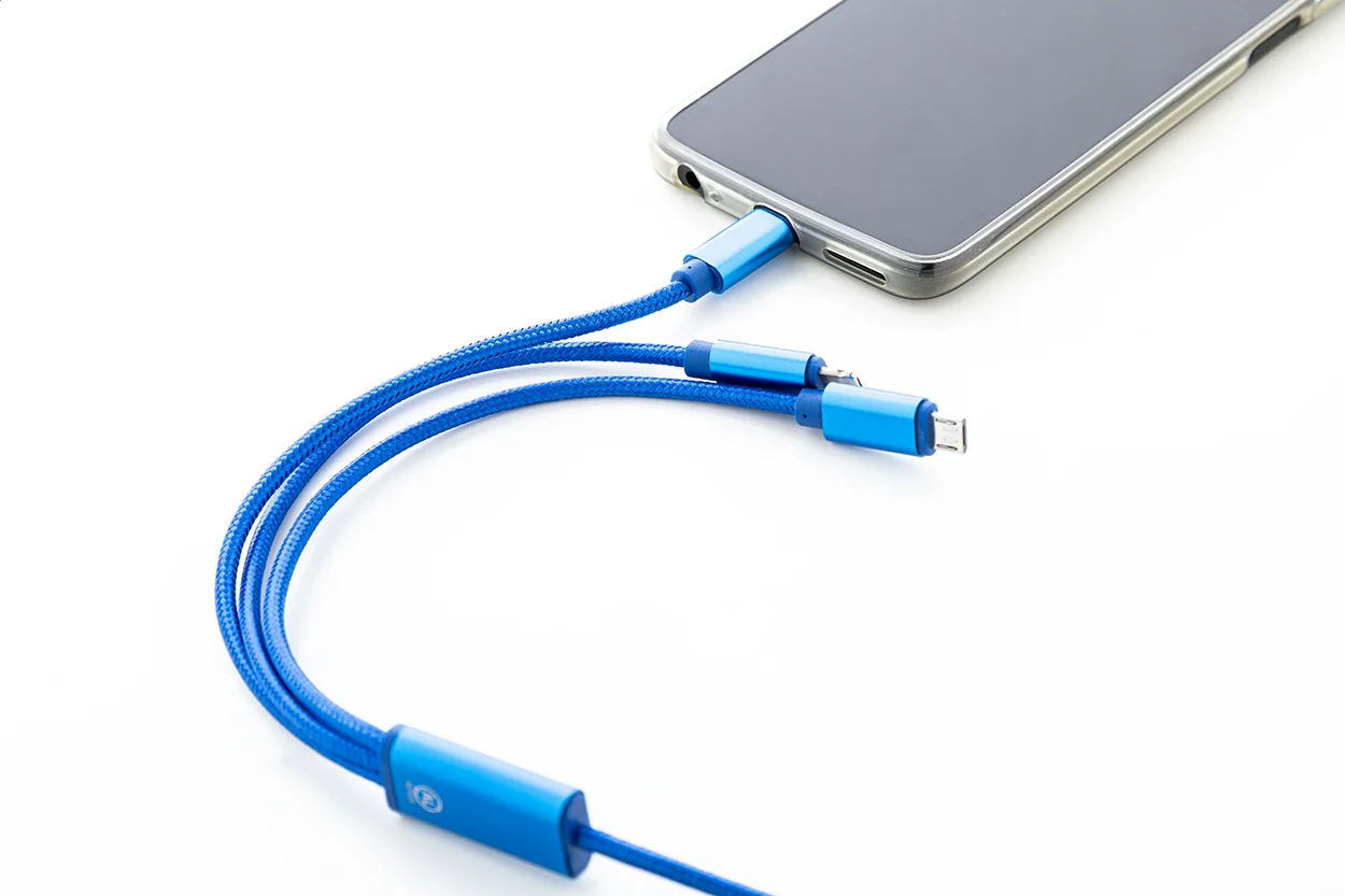USB-Ladekabel Ralong, blau – Bild 4