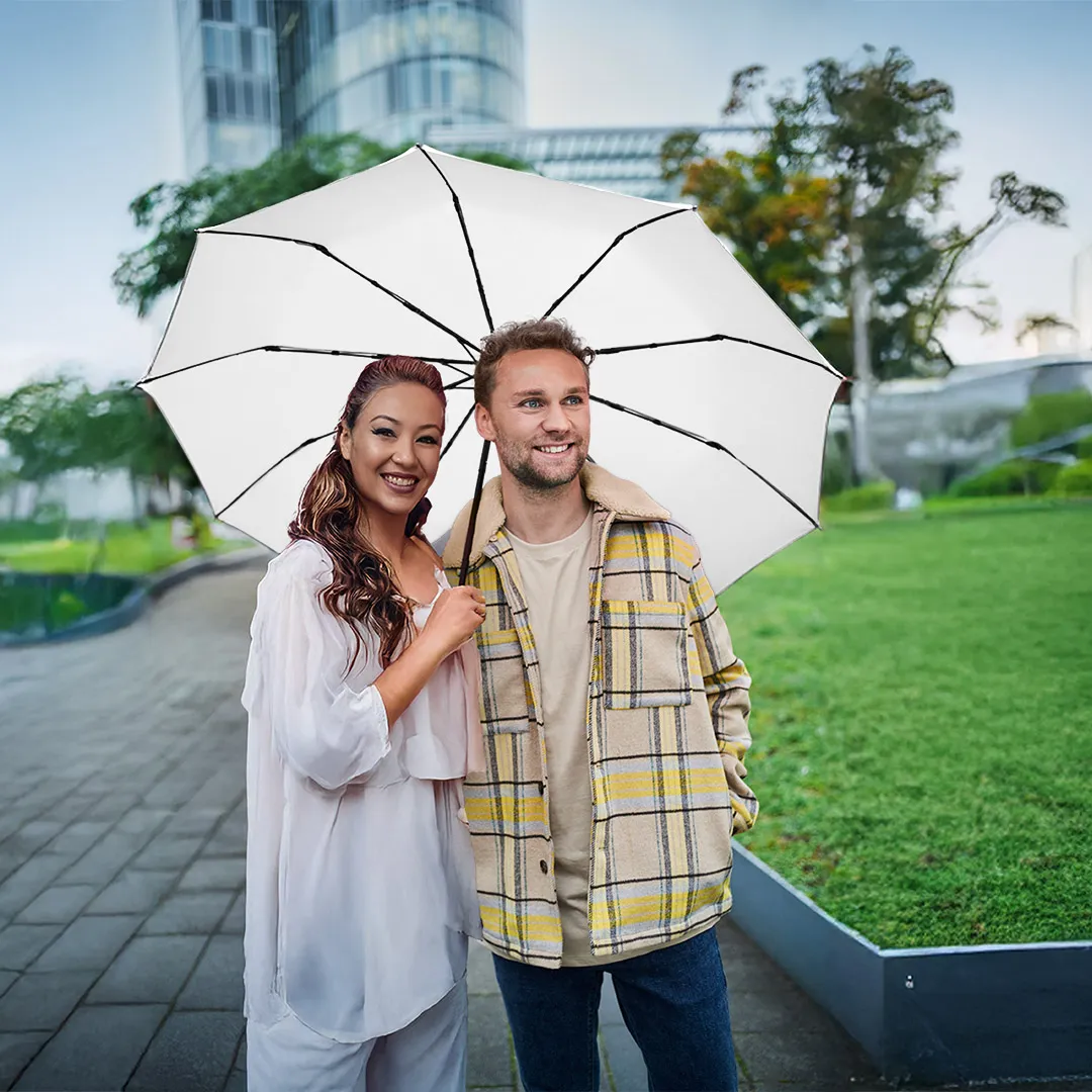 Gäste-Taschenschirm FARE® Jumbo®, weiß – Bild 9