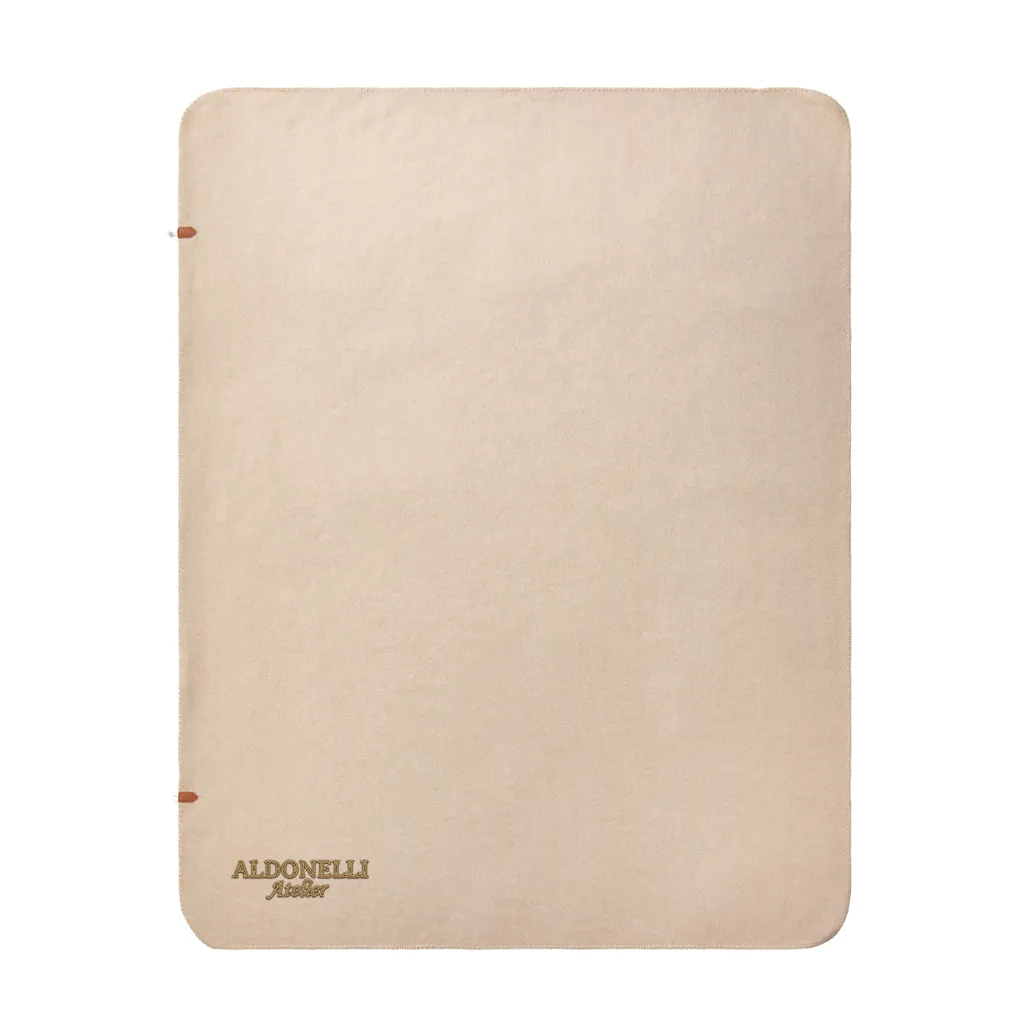 VINGA Bilton Decke Upcycling 190gr/m², beige – Bild 3