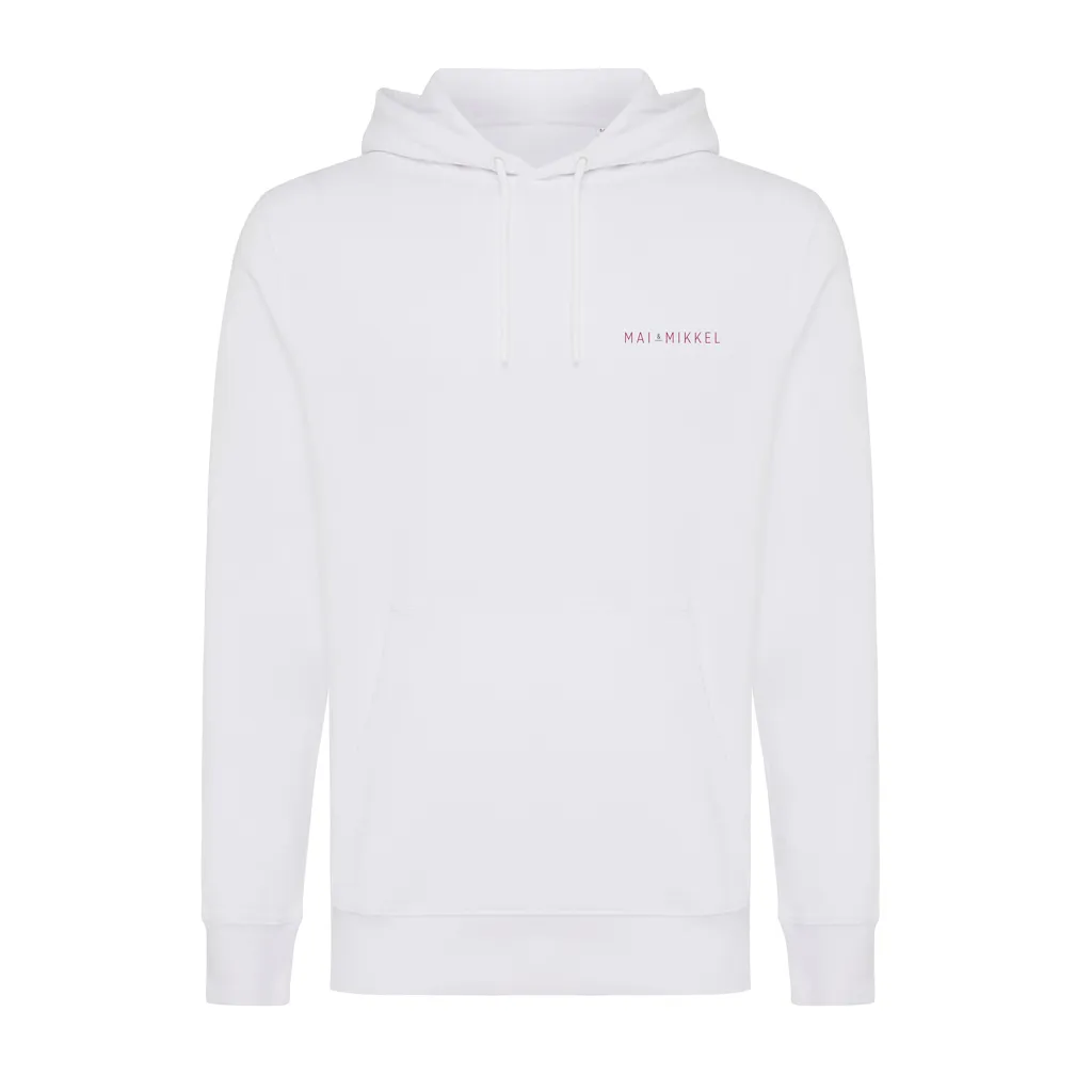 IQONIQ Rila Lightweight Hoodie aus recycelter Baumwolle, recycled white – Bild 4