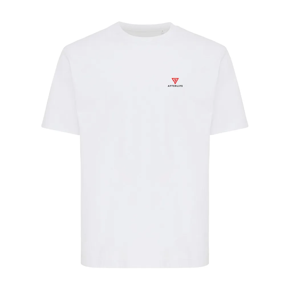 IQONIQ Nikko Heavyweight T-Shirt aus recycelter Baumwolle, recycled white – Bild 3
