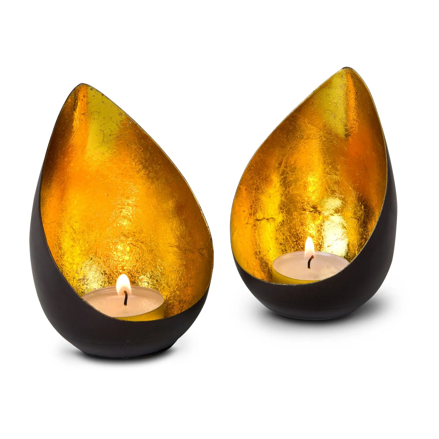 ROMINOX® Teelicht-Set // Drops, gold – Bild 7