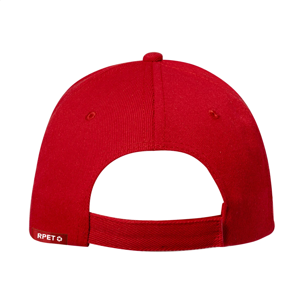 RPET Baseball-Cap Aaron, rot – Bild 4