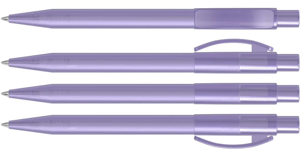 PIXEL frozen Druckkugelschreiber hellviolett, hellviolett – Bild 2