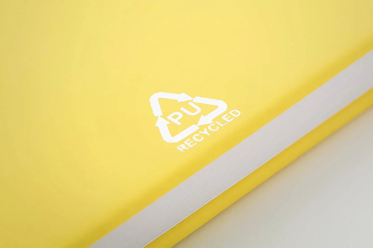 RPU Notizbuch Repuk Line A5, gelb – Bild 4