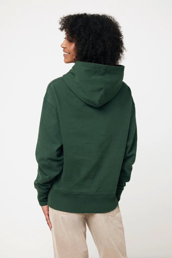 IQONIQ Yoho Relax-Hoodie aus recycelter Baumwolle, forest green – Bild 7