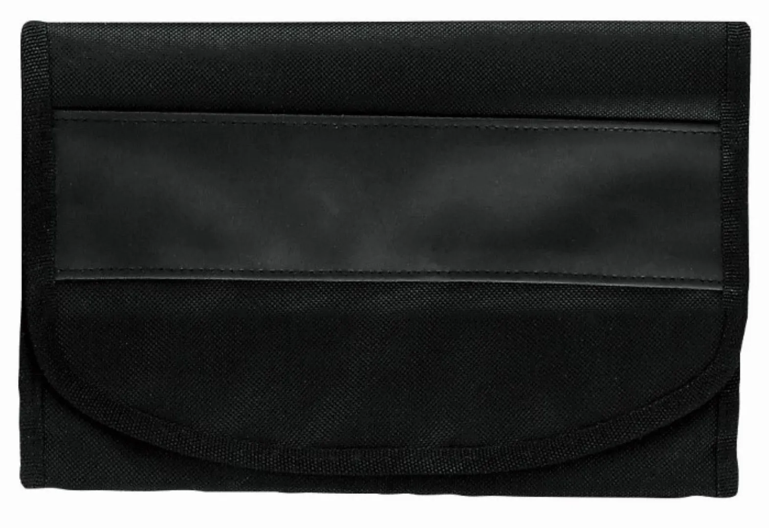 Wagenpapiertasche "ColourLane" schwarz/schwarz