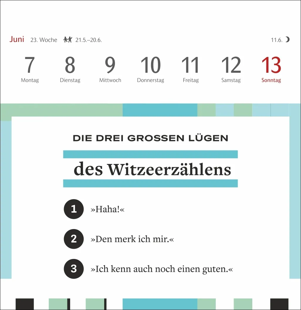 Die drei großen Lügen Premium-Postkartenkalender 2027 – Bild 13