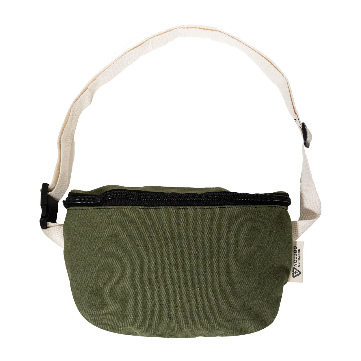 Gürteltasche Rekan Hip aus recyceltem Canvas, grün – Bild 2