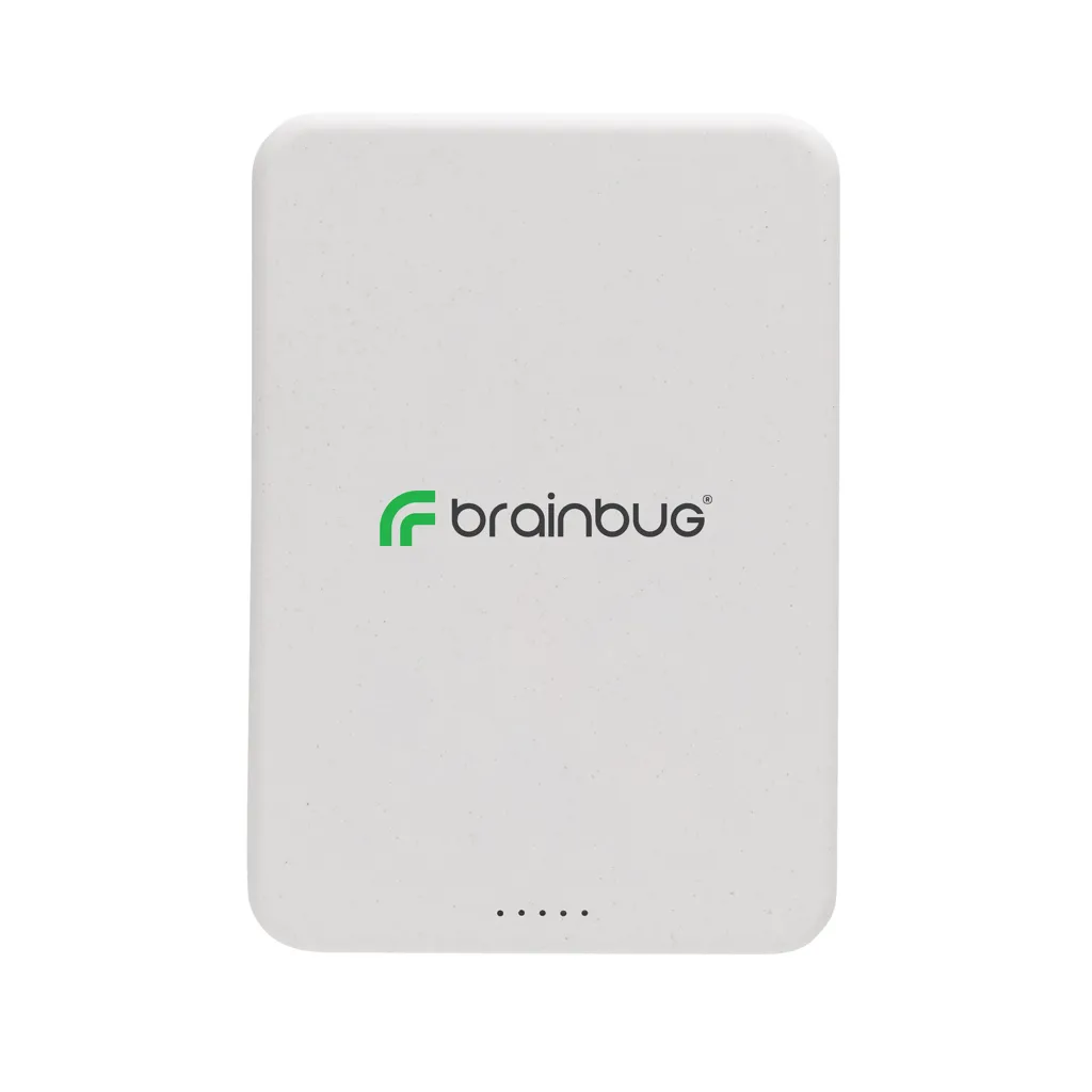 Magnetix 5.000mAh magnetische Powerbank aus RCS recycel. ABS, weiß – Bild 6
