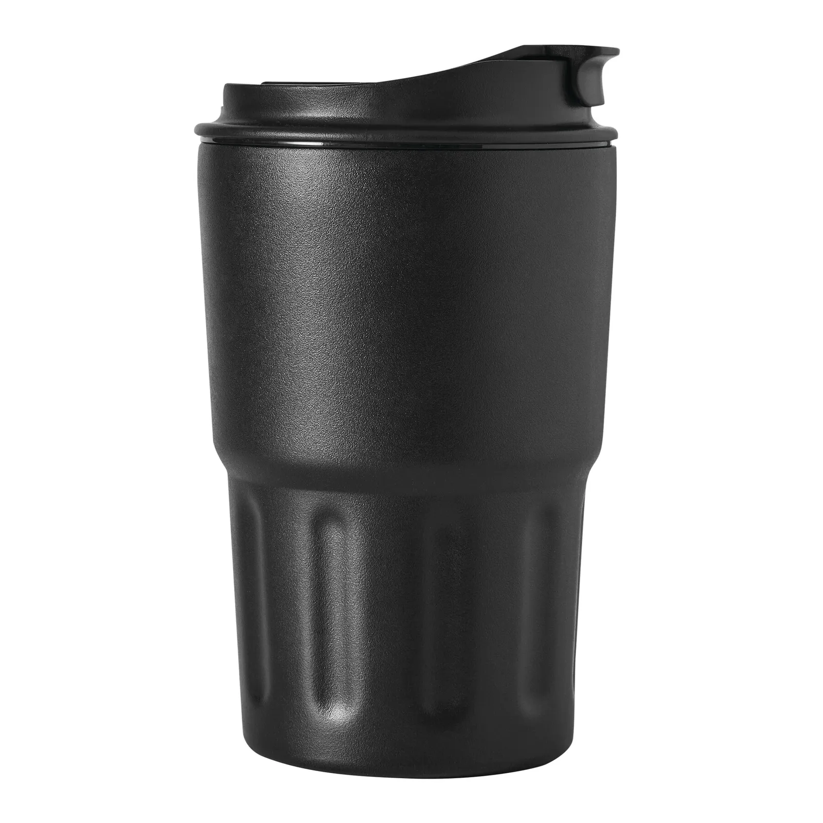 TRAVEL MUG - Vakuum-Trinkbecher, schwarz – Bild 5