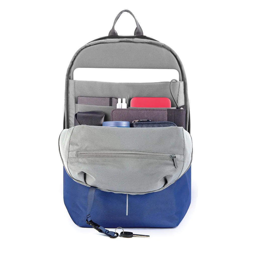 Bobby Soft, Anti-Diebstahl-Rucksack, Königsblau – Bild 7