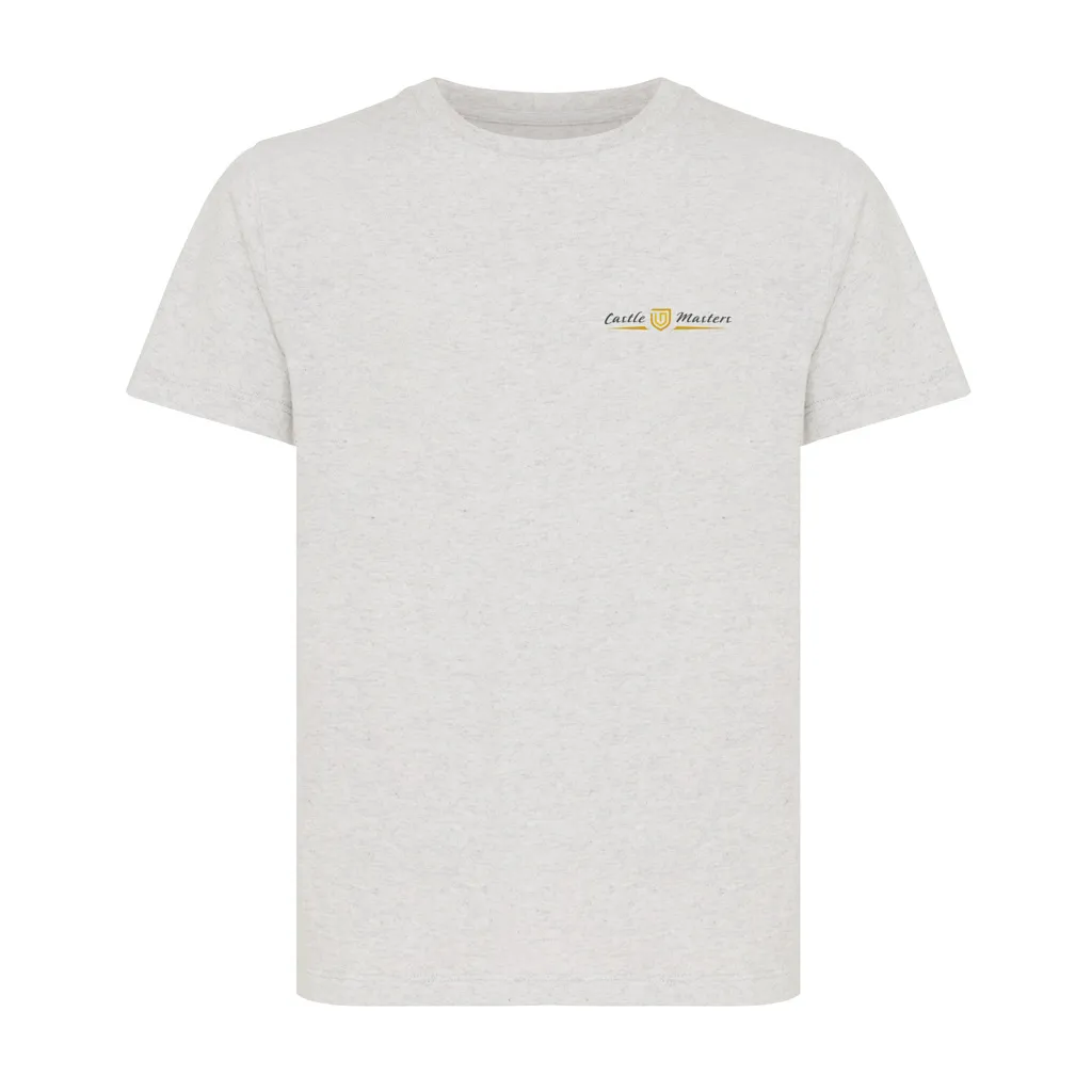 IQONIQ Koli Kids T-Shirt aus recycelter Baumwolle, light heather grey – Bild 3