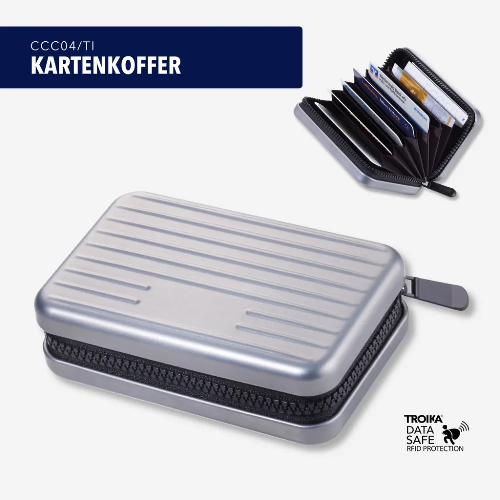 Kreditkartenetui KARTENKOFFER titanfarben, titanfarben – Bild 5