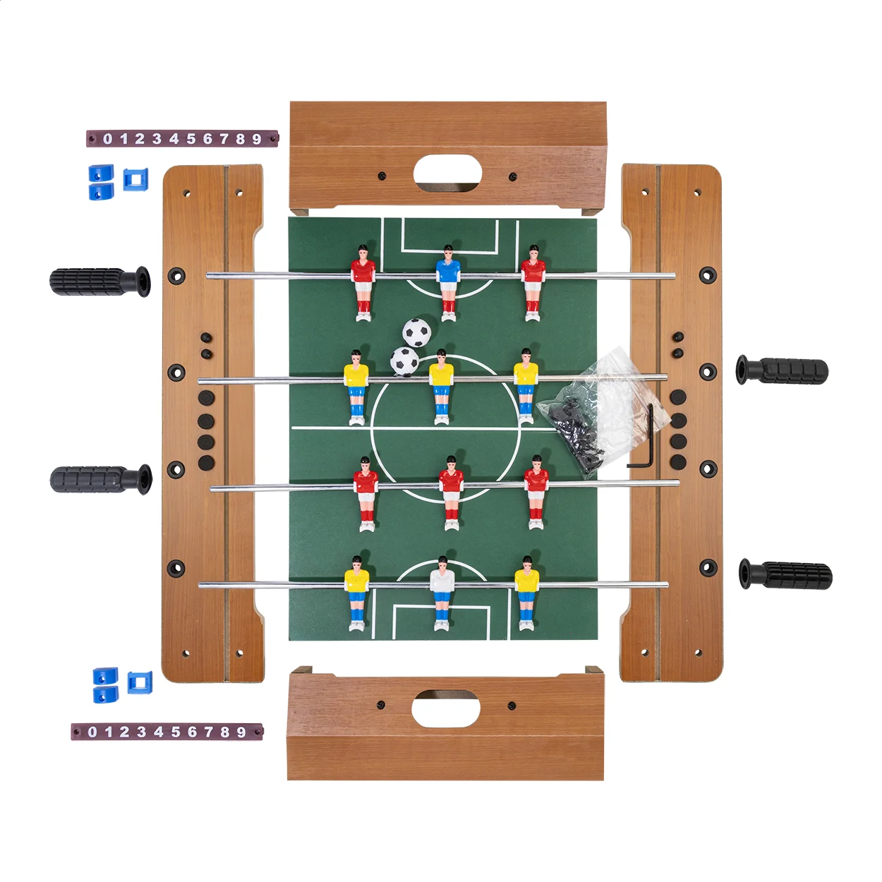 Mini-Tischkicker DeskChamp, natur – Bild 7