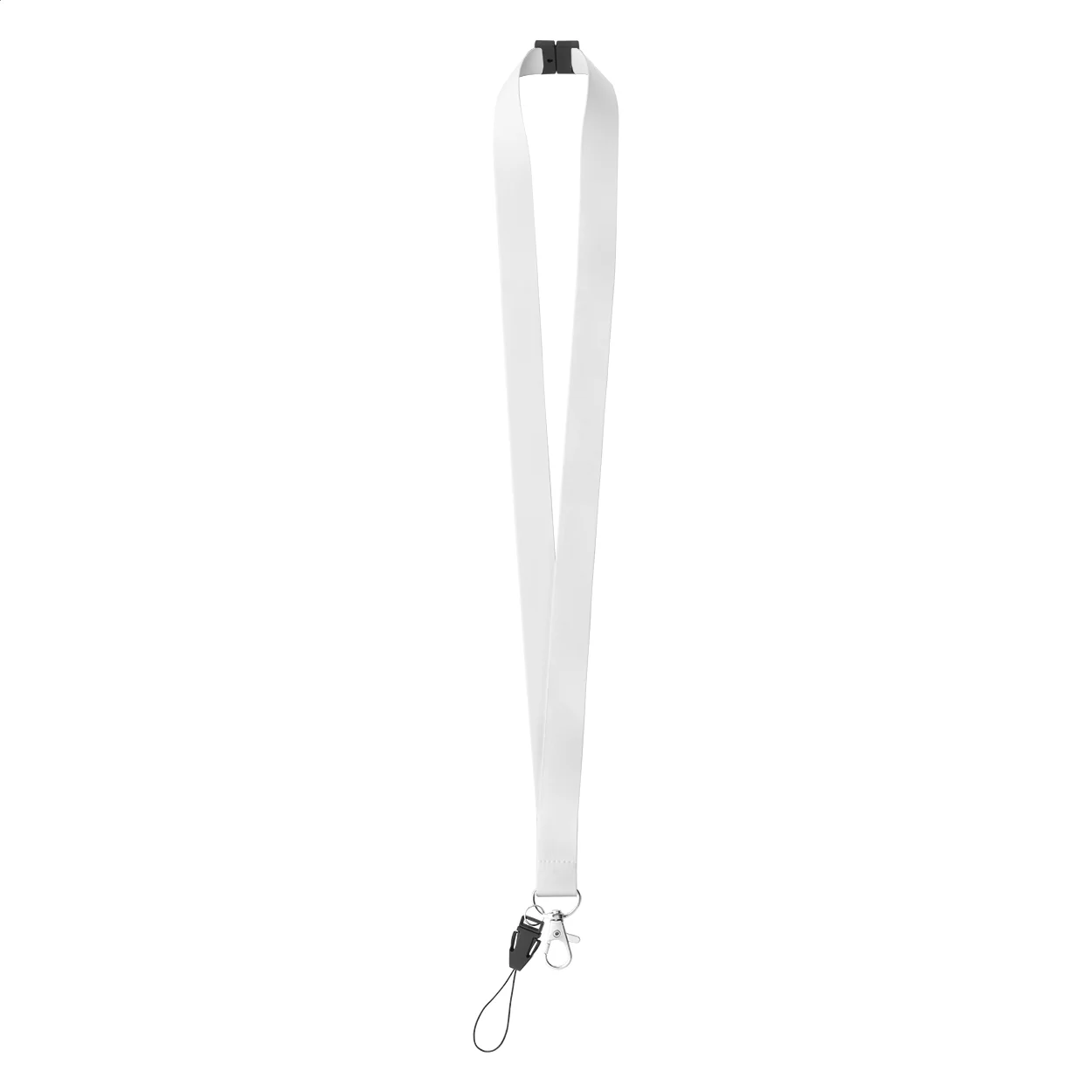 Lanyard Sublimationsdruck und Panikverschluss Subyard B Safe, weiß – Bild 2