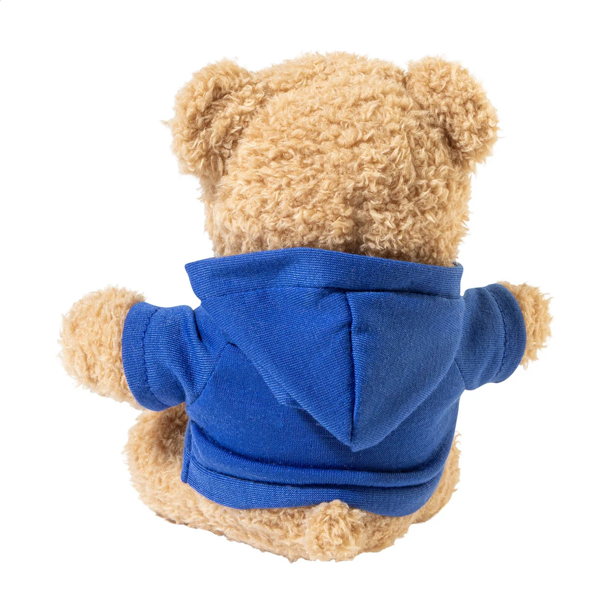 Plüsch-Teddybär Hobear mit Hoodie, blau – Bild 4