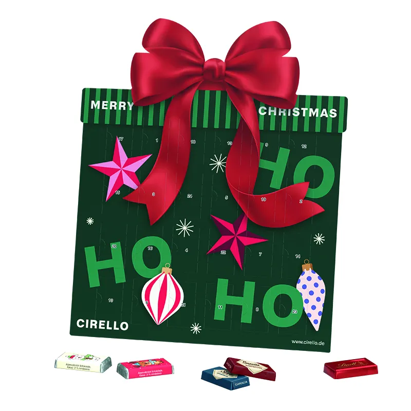 Shape Adventskalender Geschenk, Sarotti Schokoladen-Täfelchen – Bild 3