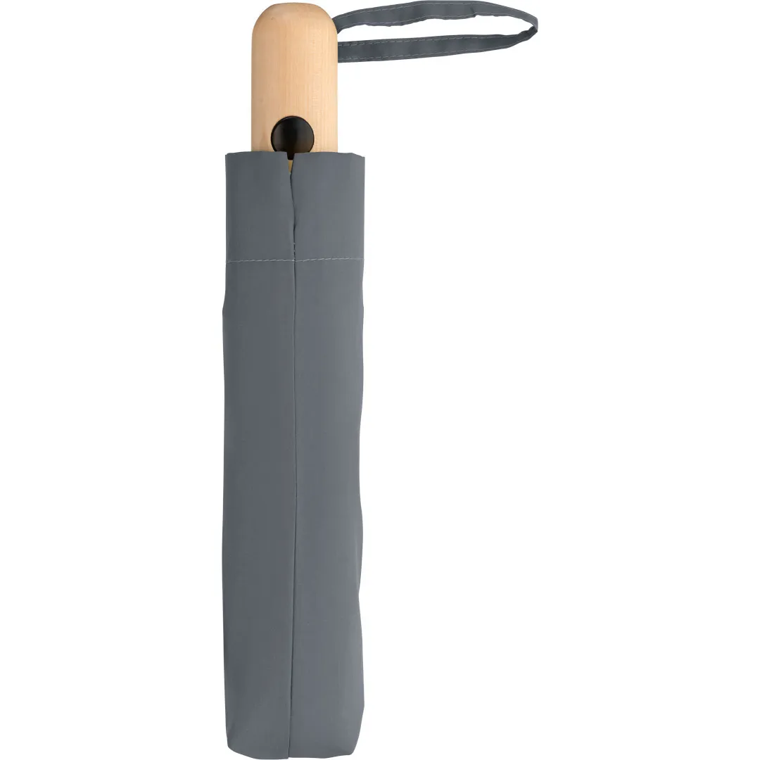 AC-Taschenschirm ÖkoBrella, grau wS – Bild 4
