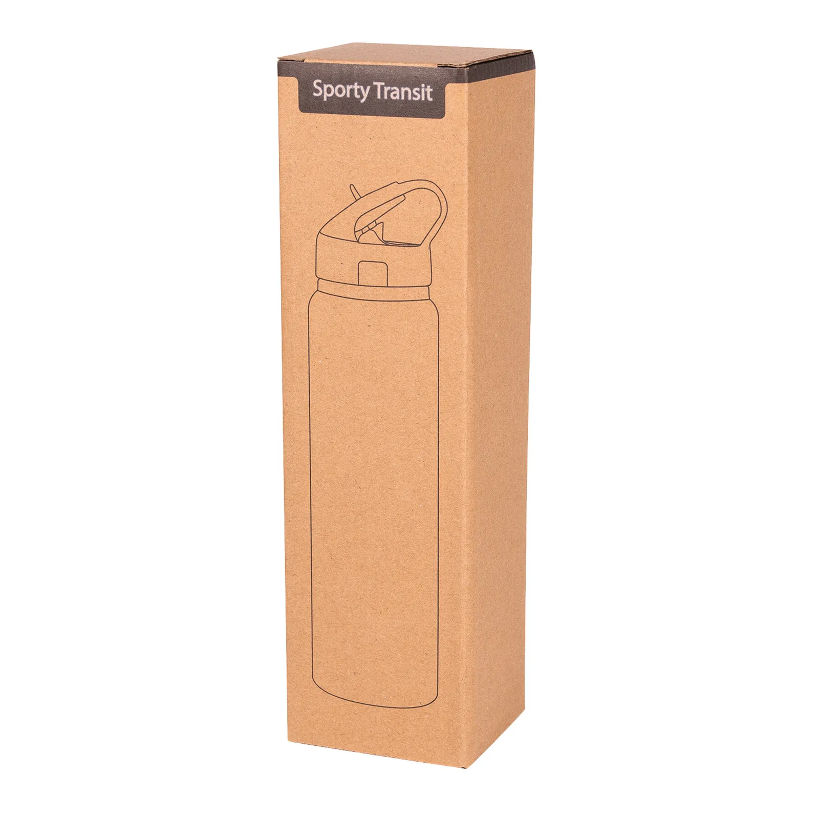 SPORTY TRANSIT - Aluminium-Trinkflasche grün, grün – Bild 8
