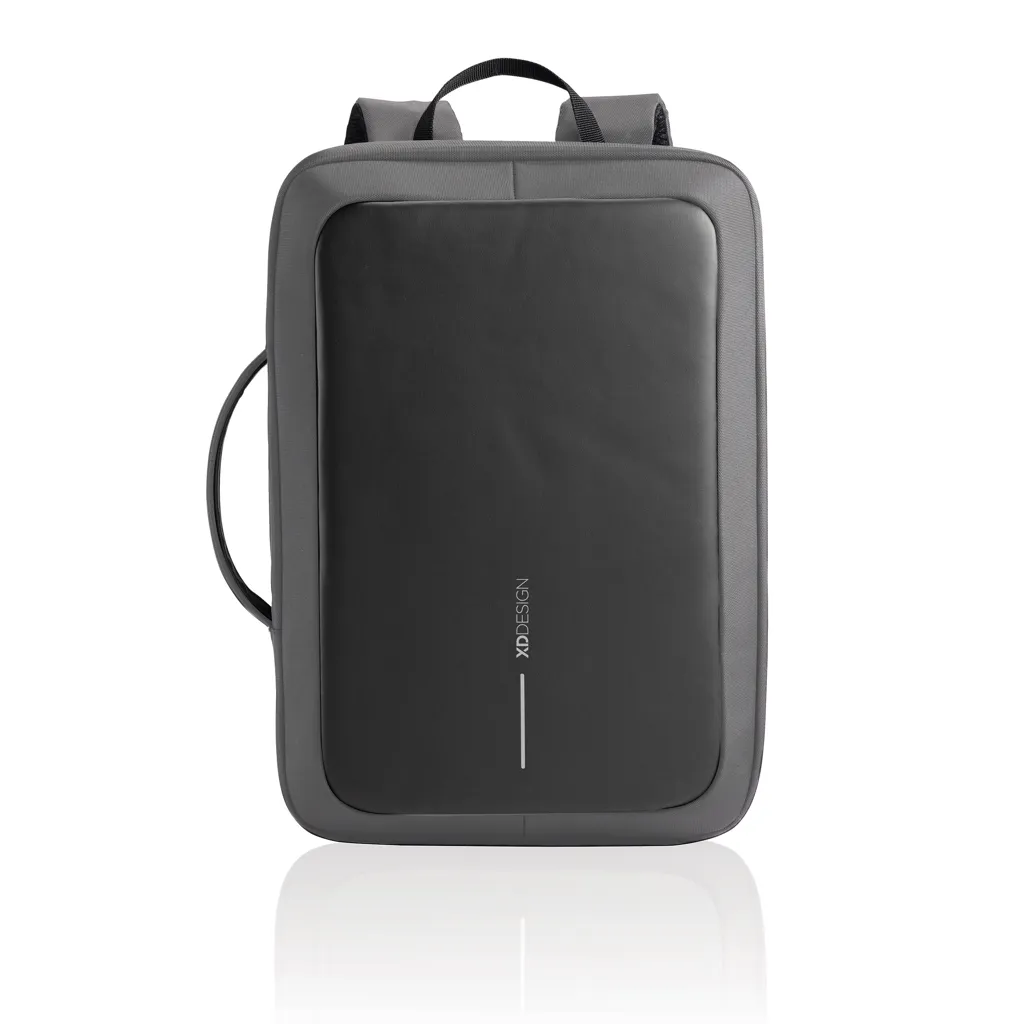 Bobby Bizz 2.0 Anti-Diebstahl Rucksack & Aktentasche, grau – Bild 3