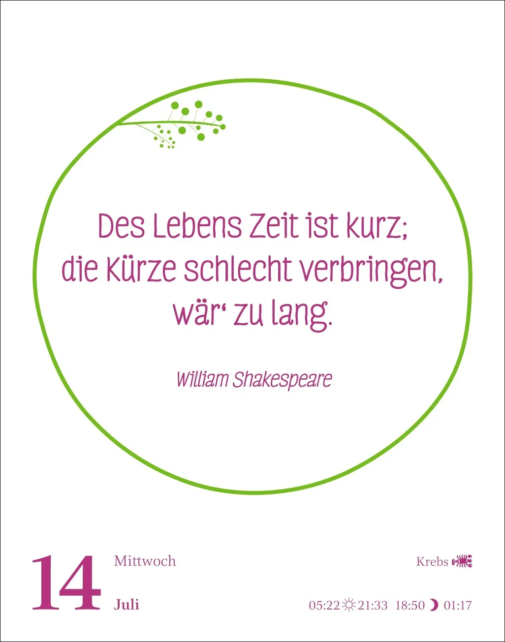 Heute ist dein Tag! Tagesabreißkalender 2027 – Bild 7